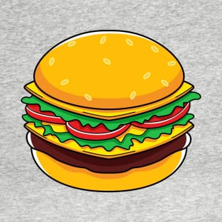 Giant cheeseburger, perfect for the burger fan T-Shirt